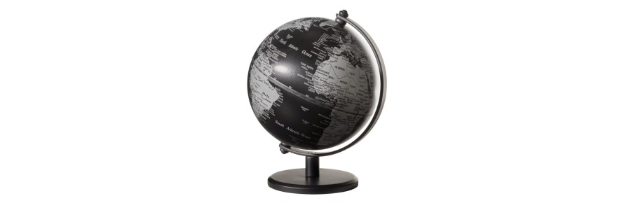Emform - Mini Globe - Gagarin - Matt Black
