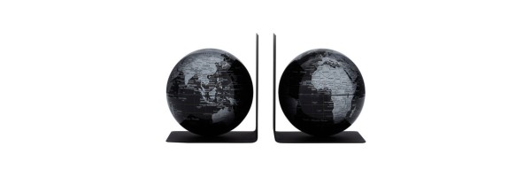 Emform - Bookend Globe - Black