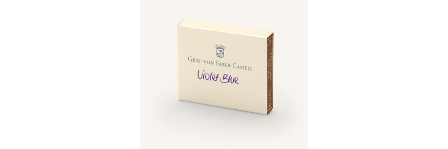 Graf von Faber Castell - Cartucce di Inchiostro - Violet Blue