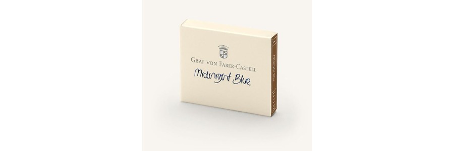 Graf von Faber Castell - Cartucce di Inchiostro - Midnight Blue