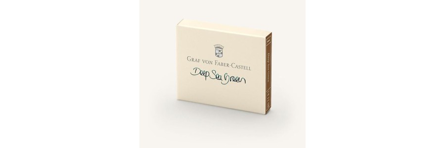Graf von Faber Castell - Ink Cartridges - Deep Sea Green