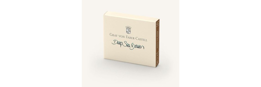 Graf von Faber Castell - Cartucce di Inchiostro - Deep Sea Green