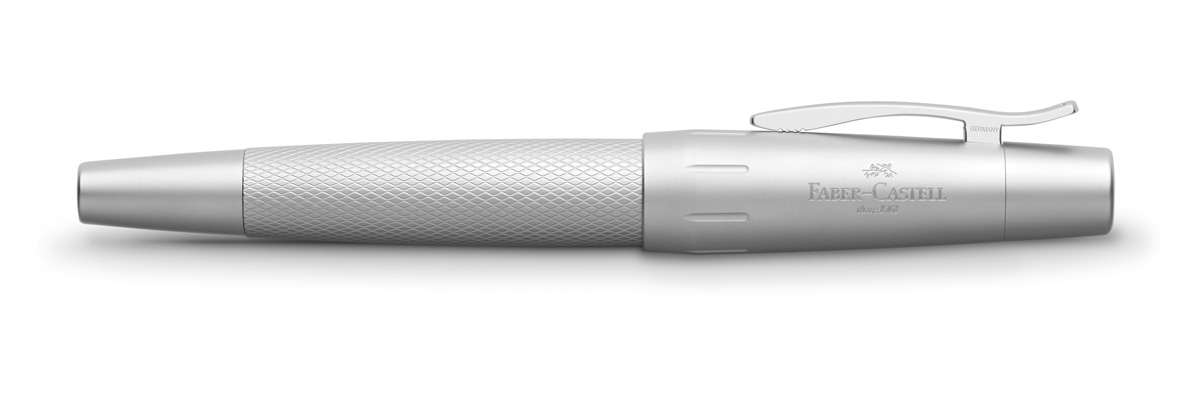 Faber Castell - E-Motion - Roller - Pure Silver