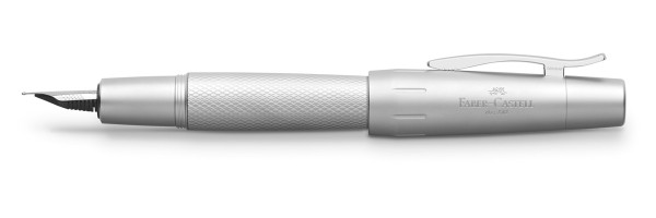 Faber Castell - E-Motion -Fountain Pen - Pure Silver