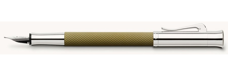 Graf Von Faber Castell - Guilloche - Fountain Pen Olive Green