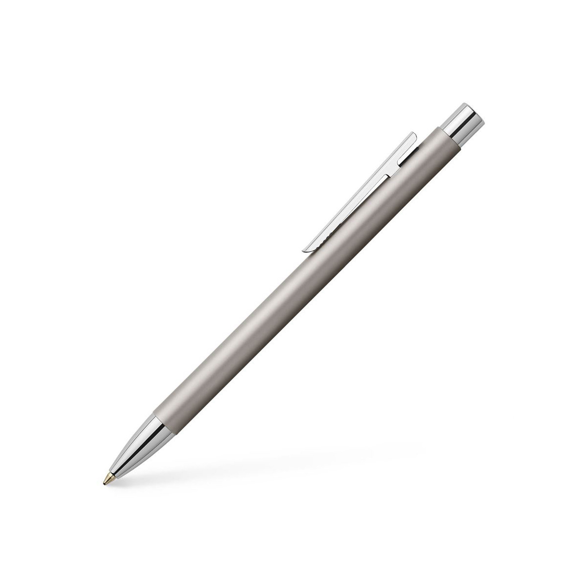 Faber Castell - Neo Slim - Ballpoint Pen - Matt chromed steel