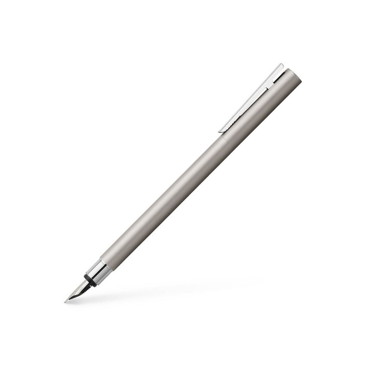 Faber Castell - Neo Slim - Fountain Pen - Matt chromed steel