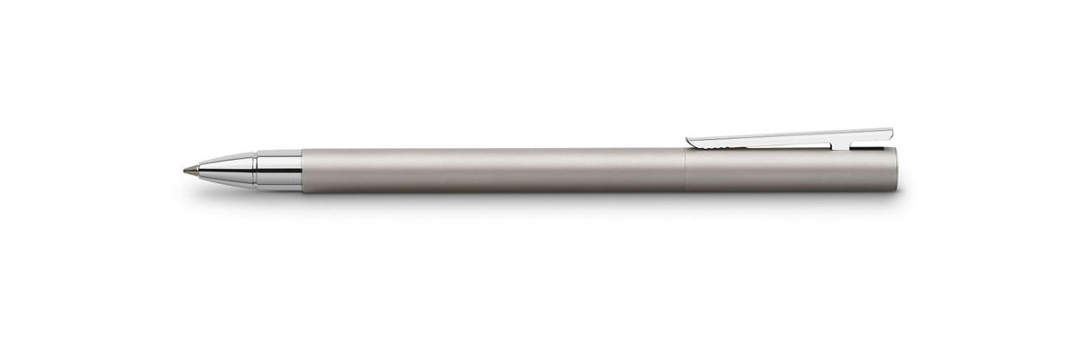 Faber Castell - Neo Slim - Rollerball Pen - Matt chromed steel