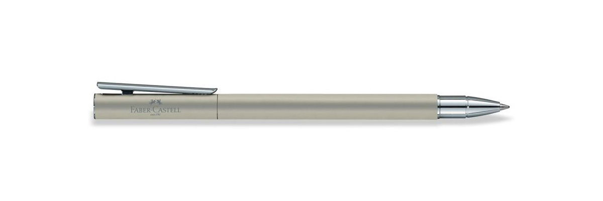 Faber Castell - Neo Slim - Rollerball Pen - Matt chromed steel