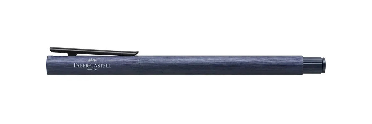 Faber Castell - Neo Slim - Stilografica - Aluminium Dark Blue