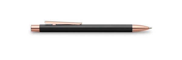Faber Castell - Neo Slim - Ballpoint Pen - Black Rose Gold