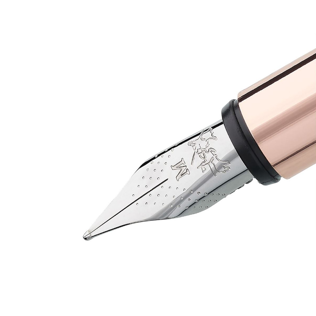 Faber Castell - Neo Slim - Stilografica - Nera Oro Rosa