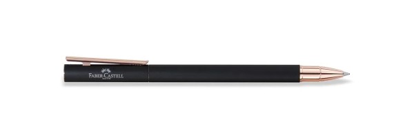 Faber Castell - Neo Slim - Rollerball Pen - Black Rose Gold