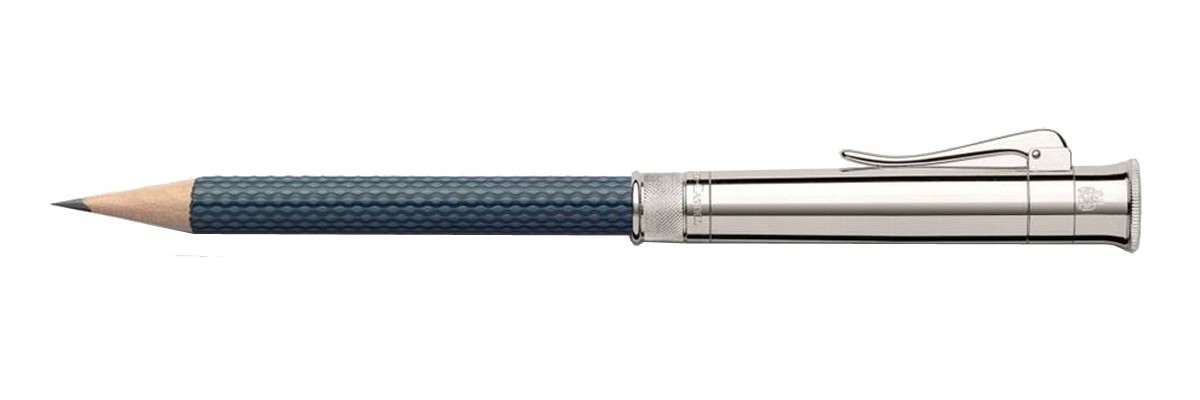 Graf von Faber Castell - Perfect Pencil - Nightblue, Guilloche Engraving