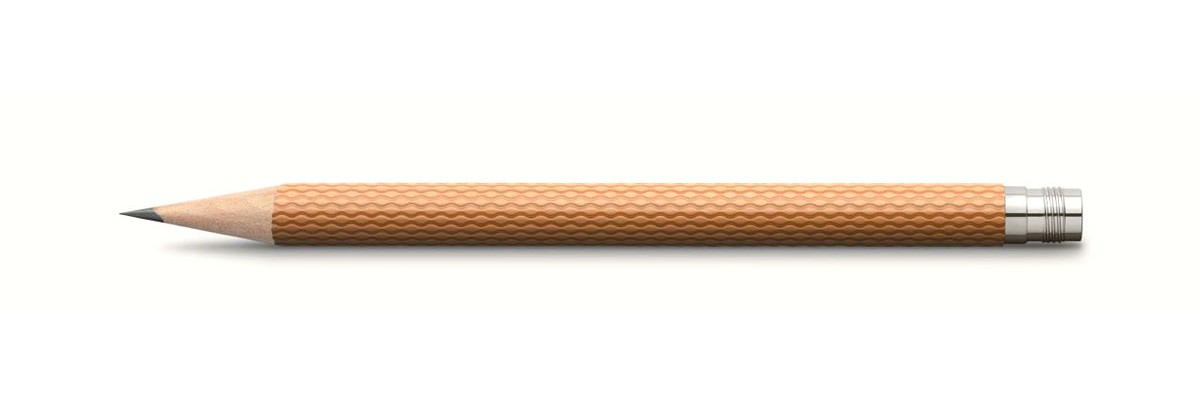 Graf von Faber Castell - 3 spare pencils Perfect Pencil - Cognac