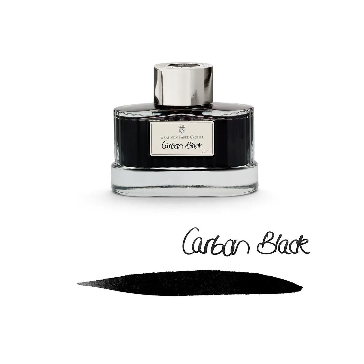 141000 - Graf Von Faber Castell - Ink - Carbon Black 