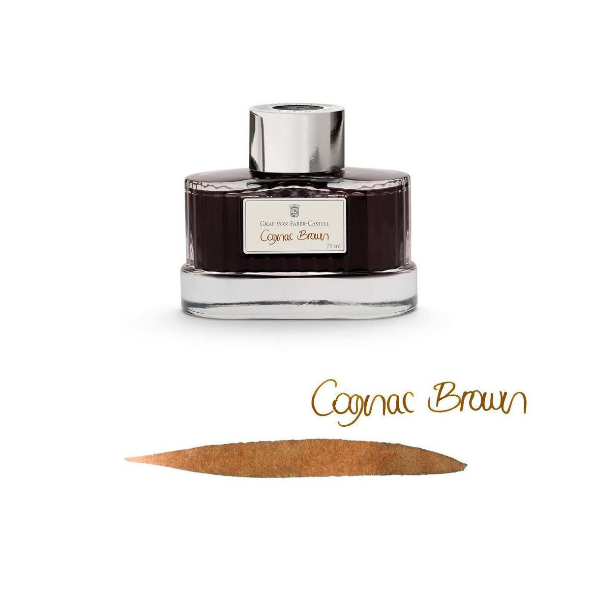 141016 - Graf Von Faber Castell - Ink - Cognac Brown