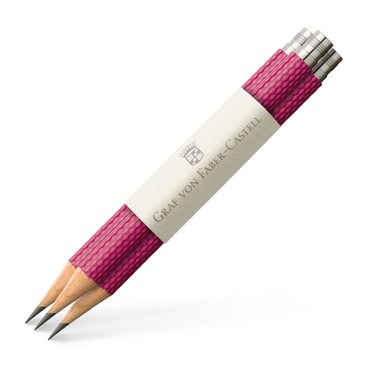 Graf von Faber Castell - 3 matite di ricambio Matita Perfetta - Fucsia