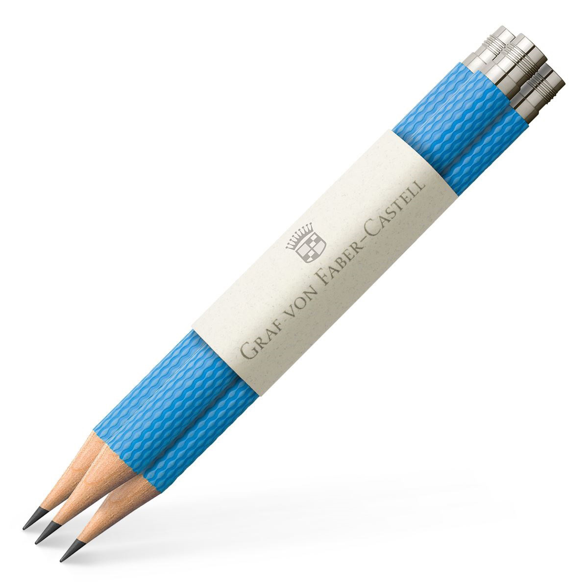 Graf von Faber Castell - 3 spare pencils Perfect Pencil - Gulf Blue