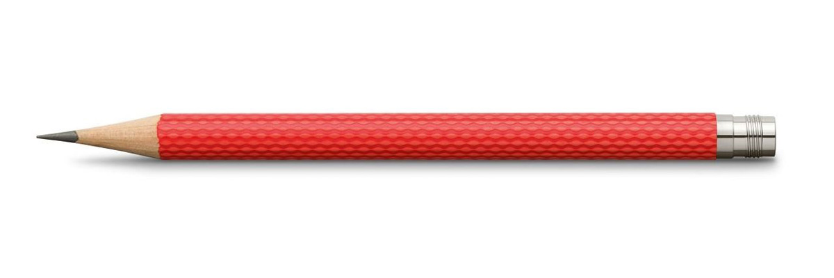 Graf von Faber Castell - 3 spare pencils Perfect Pencil - India Red