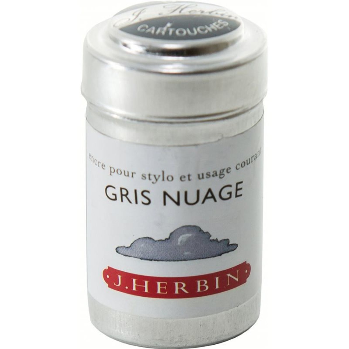 Herbin - Cartridges - Gris Nuage