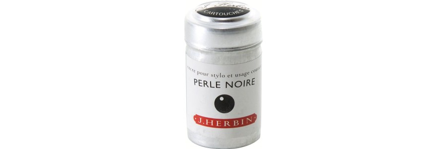 Herbin - Cartucce - Perle Noire