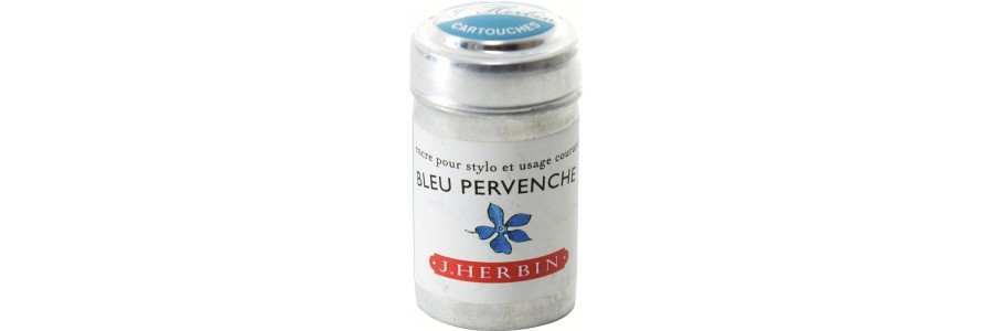 Herbin - Cartucce - Bleu Pervenche