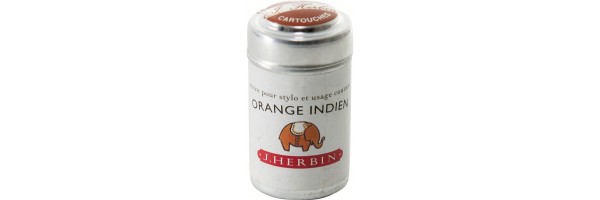 Herbin - Cartridges - Orange Indien
