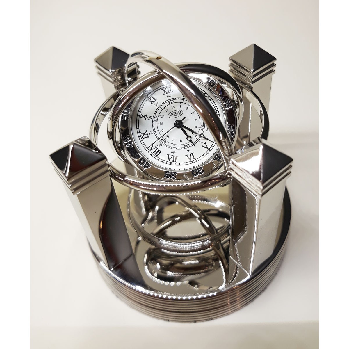 Jaccard - Table Clock - Santos Silver