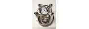 Jaccard - Table Clock - Santos Silver