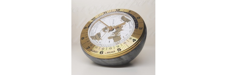Jaccard - Table Clock -  WT Conte Gold Grey