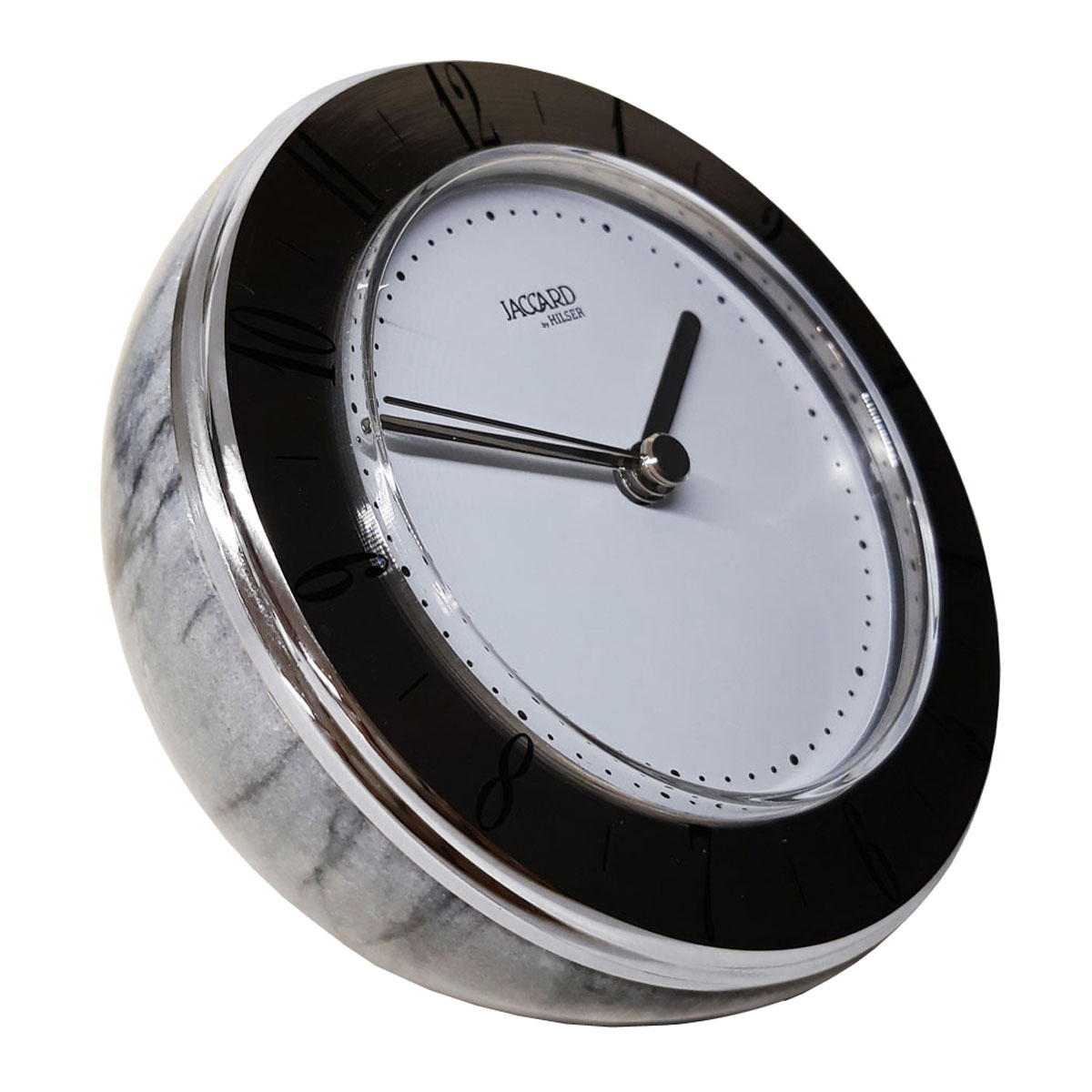 Jaccard - Table Clock - Conte Silver Grey