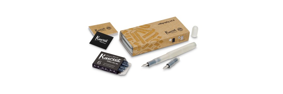 Kaweco - Sport Calligraphy Set S - Cocco Naturale