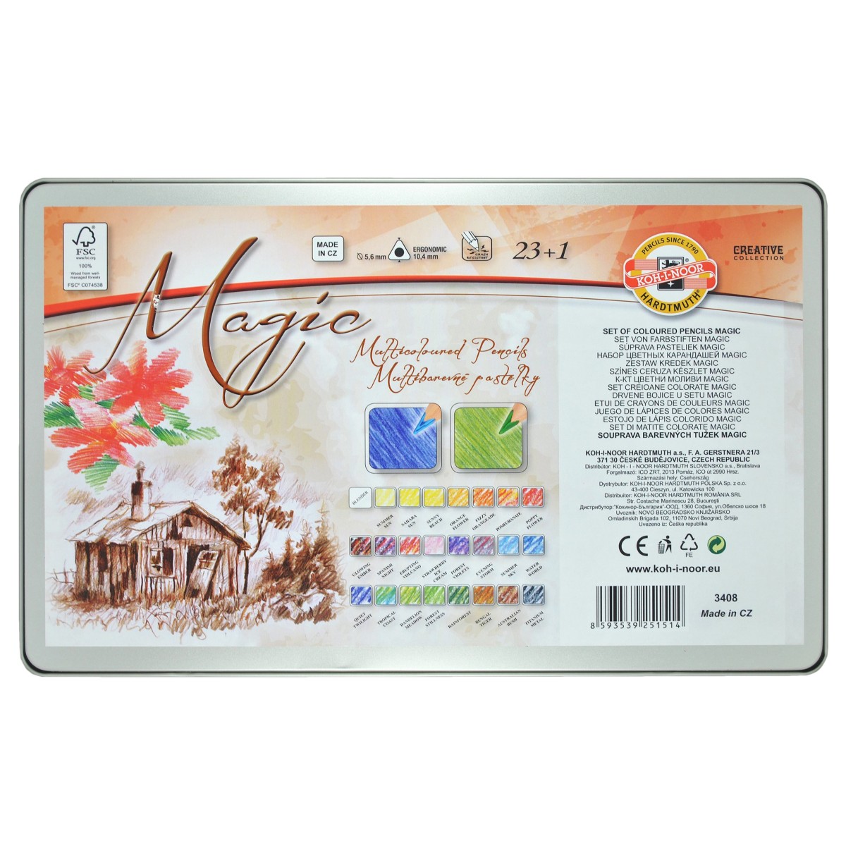 koh-i-noor - Matite Magic Multicolor - 24