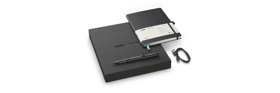 Lamy Safari all black ncode SET Ballpen - Digital Notebook
