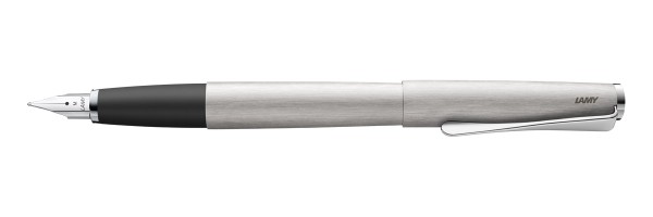 Lamy - Studio - Fountain Pen - Matt Brushed Steel