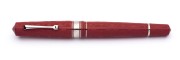 Leonardo Officina Italiana - Momento Zero Grande - Art Dèco 2021 - Carmine Red HT - Fountain pen