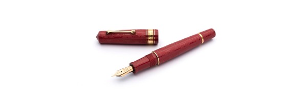 Leonardo Officina Italiana - Momento Zero Grande Art Dèco - 2021 - Carmine Red GT - Stilografica