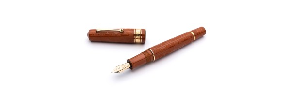 Leonardo Officina Italiana - Momento Zero Grande - Art Dèco 2021 - Terracotta GT - Fountain pen