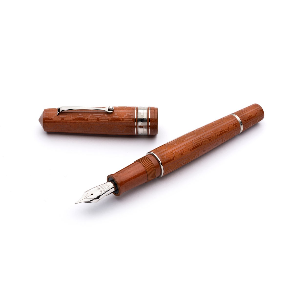 Leonardo Officina Italiana - Momento Zero Grande Art Dèco - 2021 - Terracotta HT - Stilografica