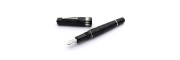 Leonardo Officina Italiana - Momento Zero Grande - Art Dèco 2021 - Black HT - Fountain pen