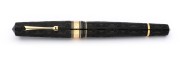 Leonardo Officina Italiana - Momento Zero Grande - Art Dèco 2021 - Black GT - Fountain pen