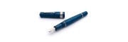 Leonardo Officina Italiana - Momento Zero Grande - Art Dèco 2021 - Blue HT - Fountain pen