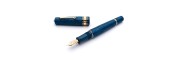 Leonardo Officina Italiana - Momento Zero Grande - Art Dèco 2021 - Blue GT - Fountain pen