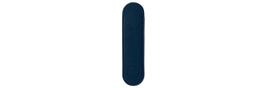 Leonardo Officina Italiana - Pen Case - For 1 Pen Dark Blue