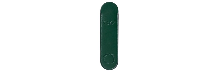 Leonardo Officina Italiana - Astuccio Portapenne - 1 Posto Verde Foresta