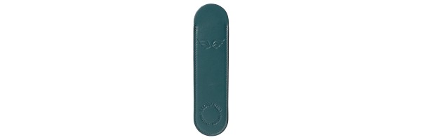 Leonardo Officina Italiana - Pen Case - For 1 Pen Green Petrol