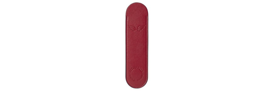 Leonardo Officina Italiana - Pen Case - For 1 Pen Red