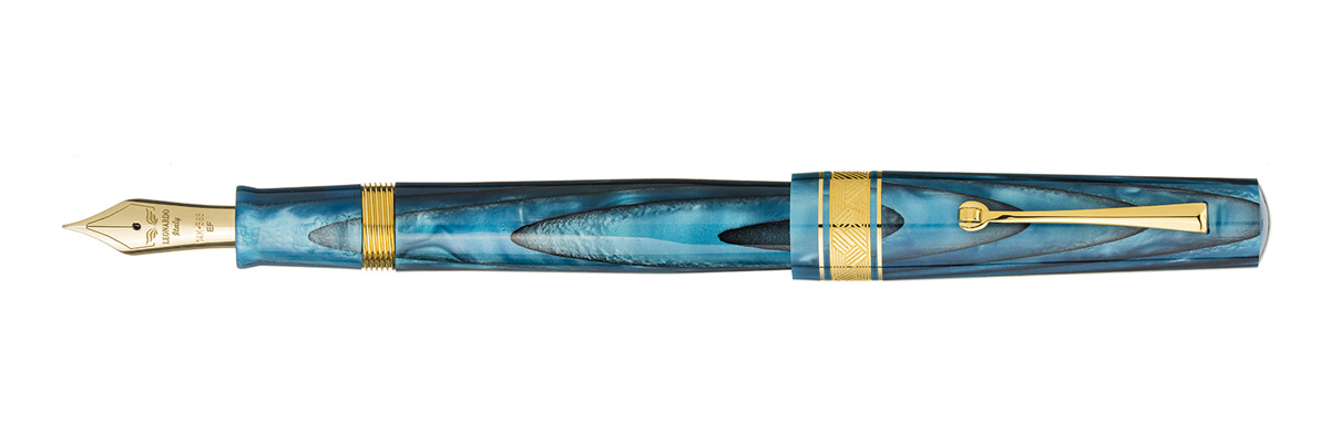 Leonardo Officina Italiana - Cuspide - Blu Sea GT - Fountain pen