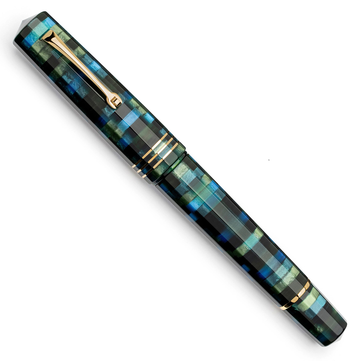 Leonardo Officina Italiana - Dodici (Twelve) - Mosaico GT - Fountain pen - 14kt. Gold Nib